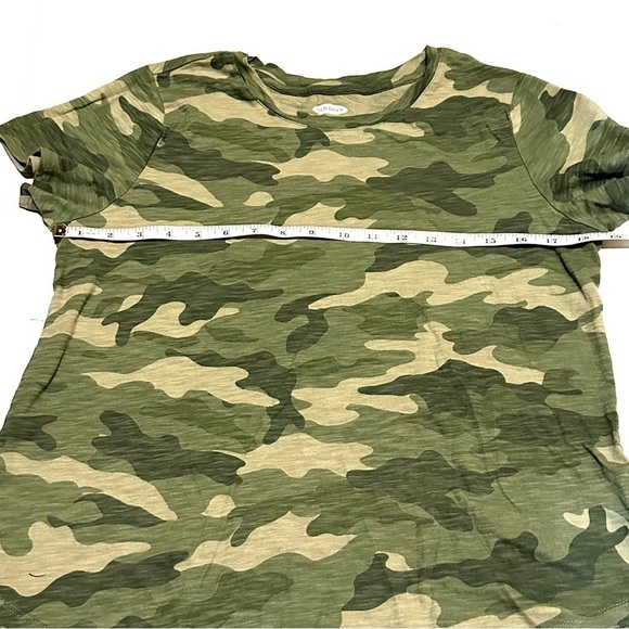 Old Navy Camo Print Crew Neck Short Sleeve T-Shirt Women's M Medium - Picture 6 of 8